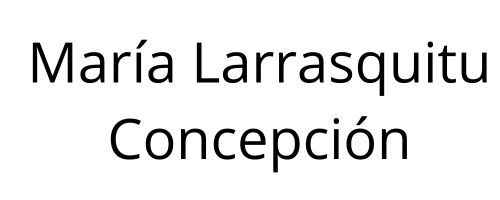 María Larrasquitu Concepción